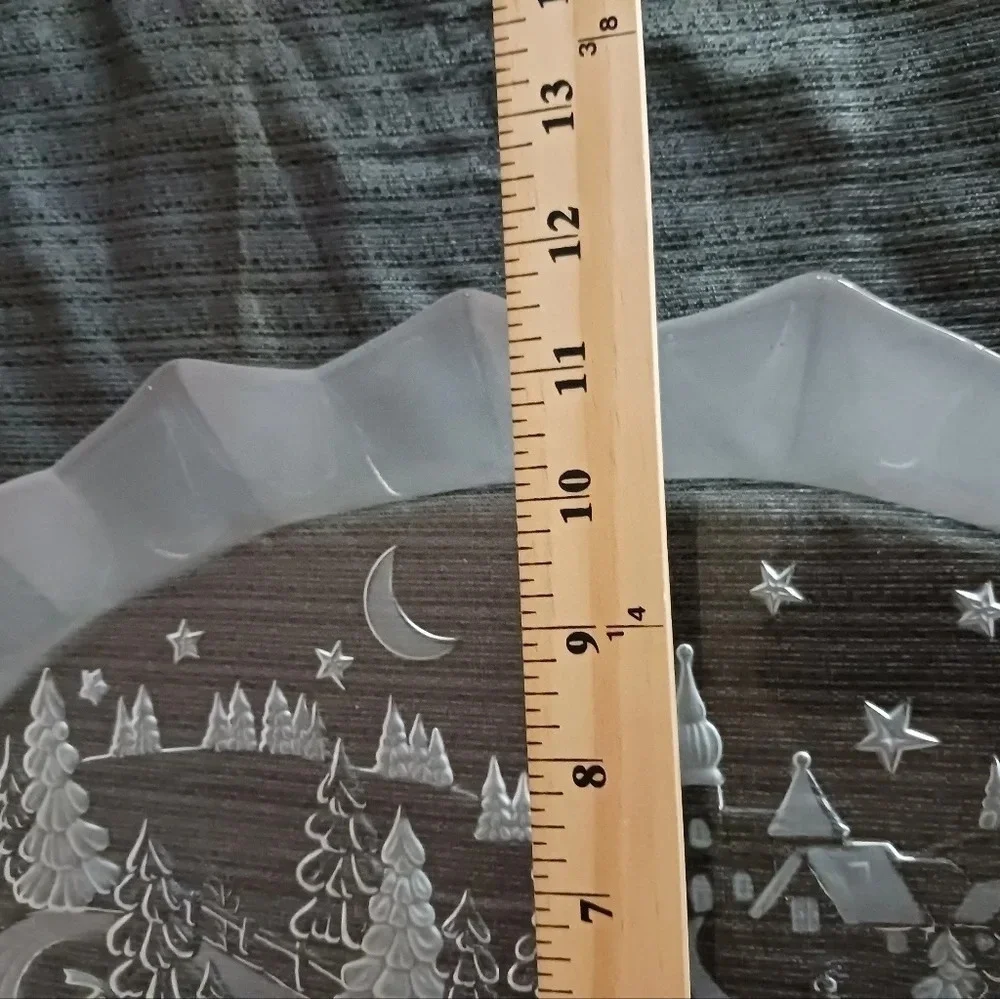 Mikasa christmas frosted
